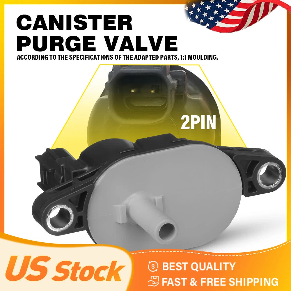 For Honda & Acura Vapor Canister Purge Solenoid Valve EVAP Vent Control 36162 V6 6B93BC-57