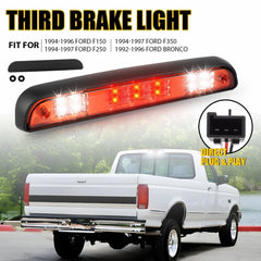 FOR 1992-1997 FORD BRONCO F150 F250 F350 THIRD 3RD TAIL BRAKE LIGHT CARGO LAMP A 6B93BC-57