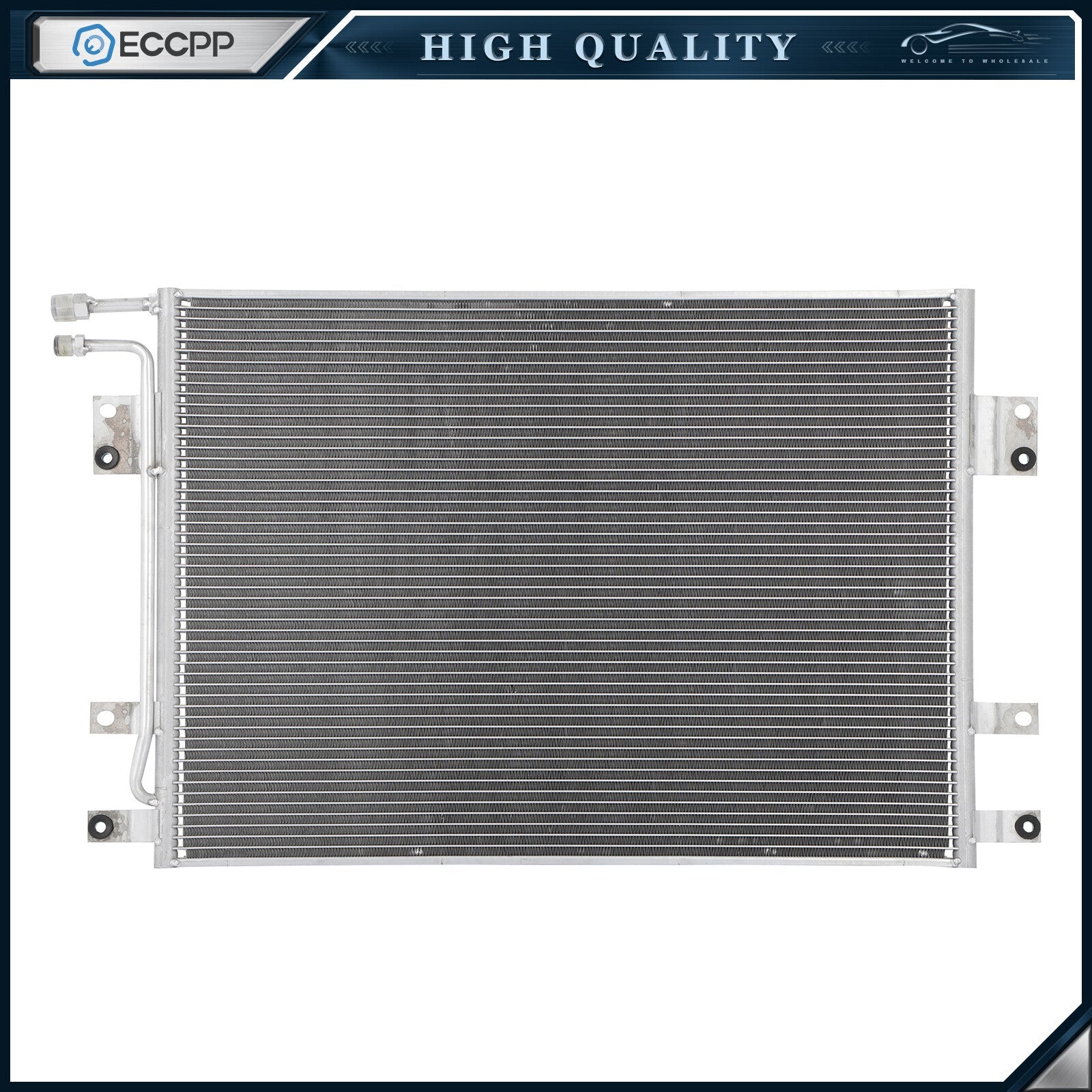Aluminum AC Condenser For 2002 2003 2004 2005-2007 Mack CV 2000-2005 Mack CX 6B93BC-57