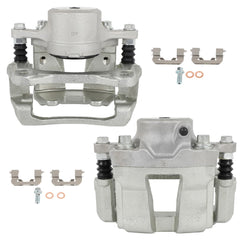 Front Brake Calipers 2Pcs For 2012-2015 Hyundai Sonata 2011-2016 Kia Optima