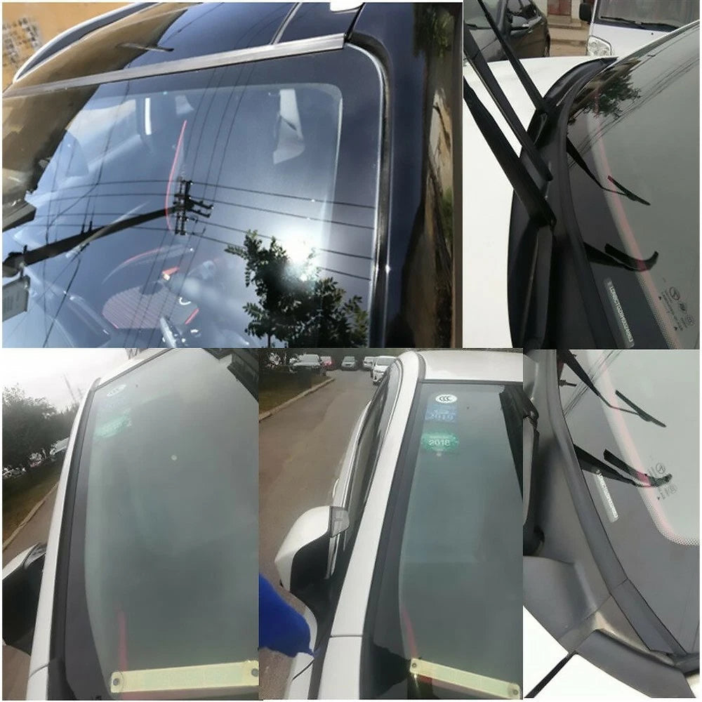 10FT Car Rubber Front Rear Windshield Panel Seal Strip Sealed Moulding Trim EOA 6B93BC-57