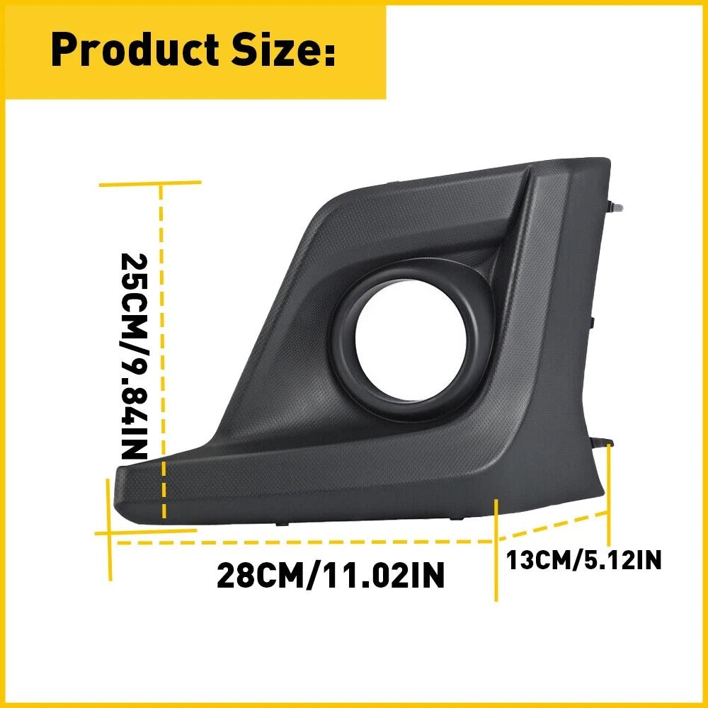 LH Driver Side Front Fog Light Cover For 2018-20 Subaru Crosstrek 57731FL092 6B93BC-57