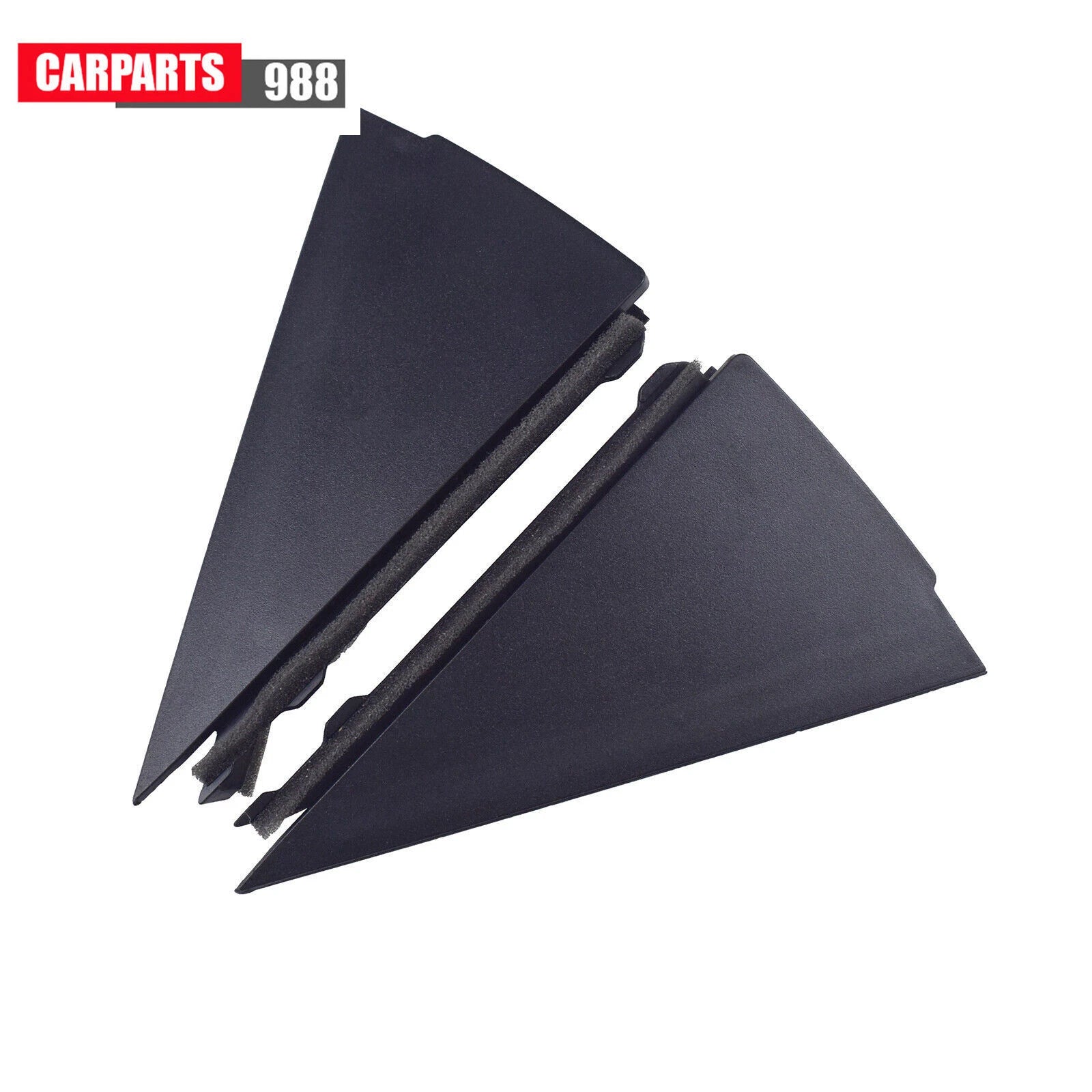 Pair Left Right Rear Door Delta Molding for Hyundai i30 2008 2009 2010-2011 6B93BC-57