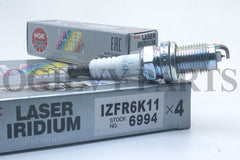 4 Pack IZFR6K11 Laser Iridium Spark Plugs For Accord Civic CRV Acura NGK 6994