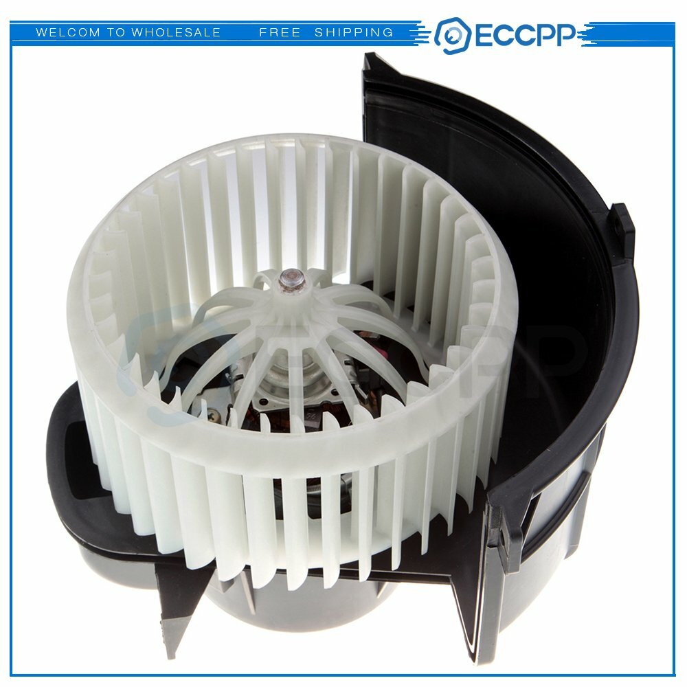 Heater Blower Motor w/ Cage Front For Audi Q7 Volkswagen VW Touareg 7L0820021L 6B93BC-57