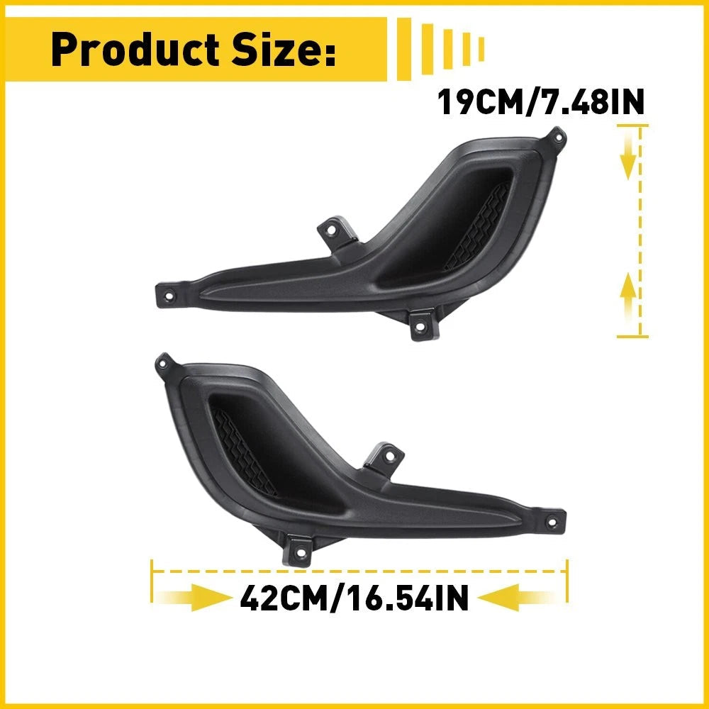 For Hyundai Accent 2012-2017 Left Right Side Front Fog Light Lamp Cover Bezel 6B93BC-57