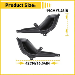 For Hyundai Accent 2012-2017 Left Right Side Front Fog Light Lamp Cover Bezel 6B93BC-57