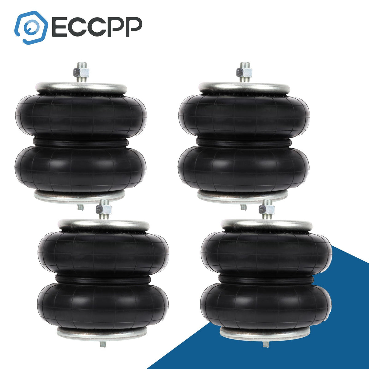 4PCS W01-358-6897 Air Suspension Bag Spring For Goodyear 2B9-229 ContiTech 6B93BC-57