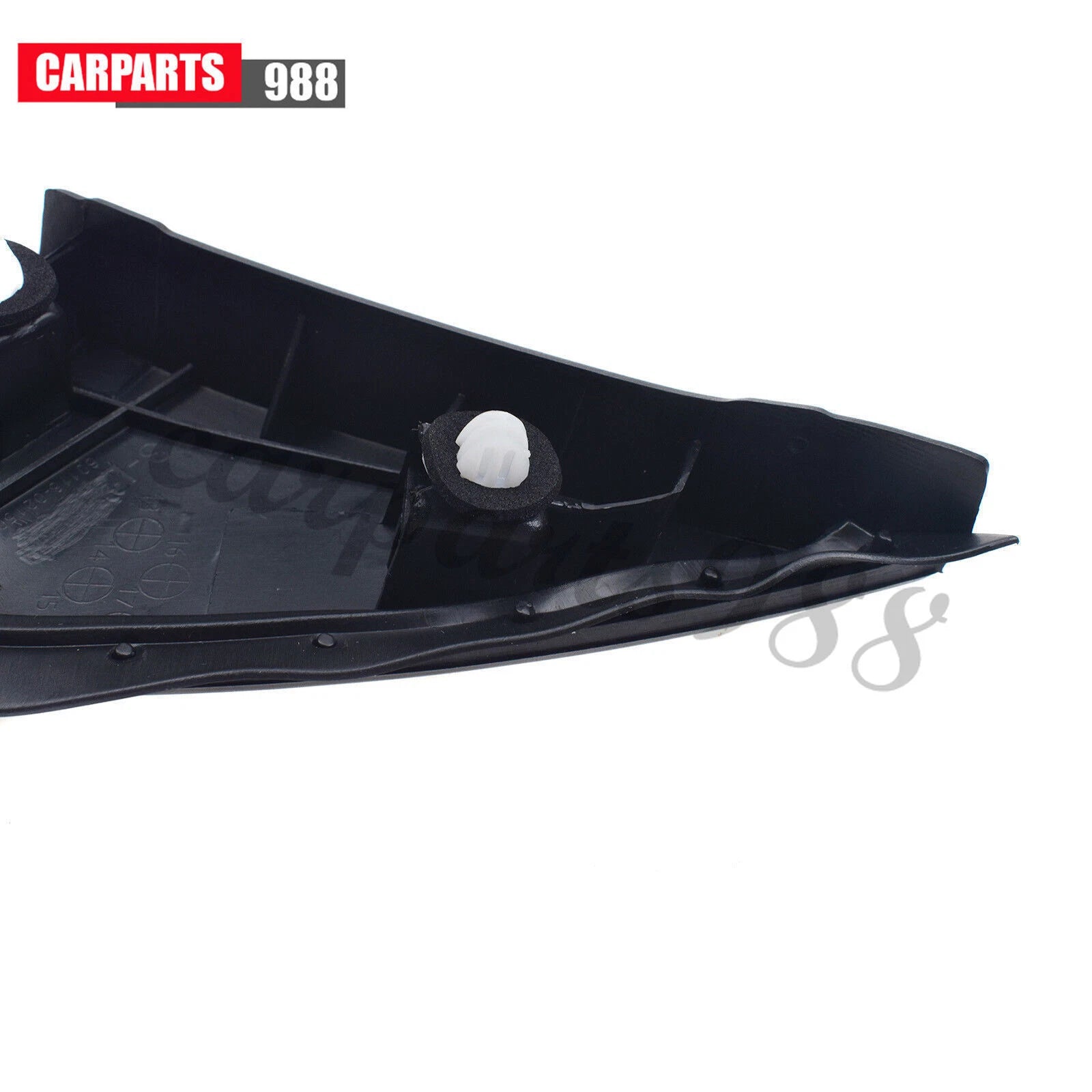 Left Side Mirror Corner Triangle Cover Trim For 14-16 Toyota Corolla 60118-02170 6B93BC-57