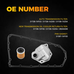 Transmission Filter & Gasket Oil & Cooler Filter For Mitsubishi lancer 2008-2015 6B93BC-57