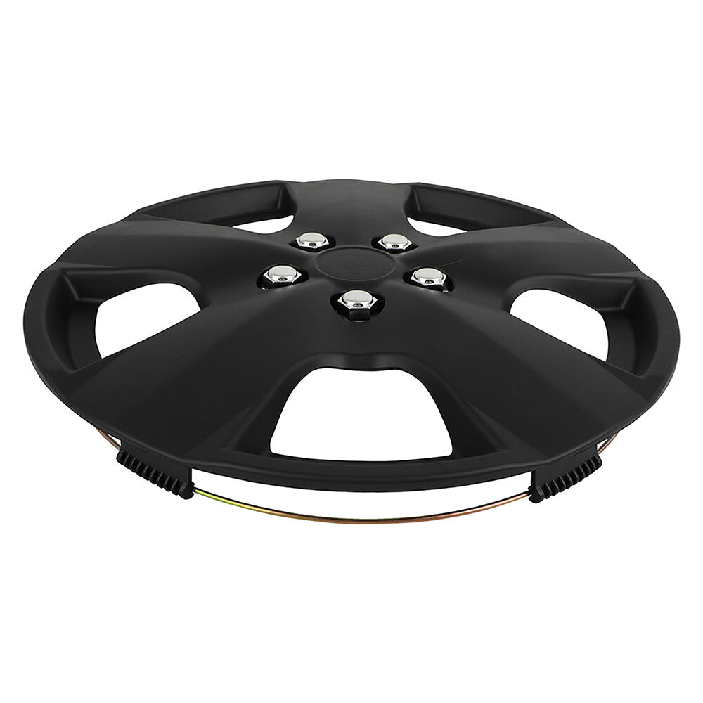 ECCPP 4X 15" Universal Hub Caps Wheel Cover Kit Snap On For R15 Tire 5 Lug Wheel 6B93BC-57