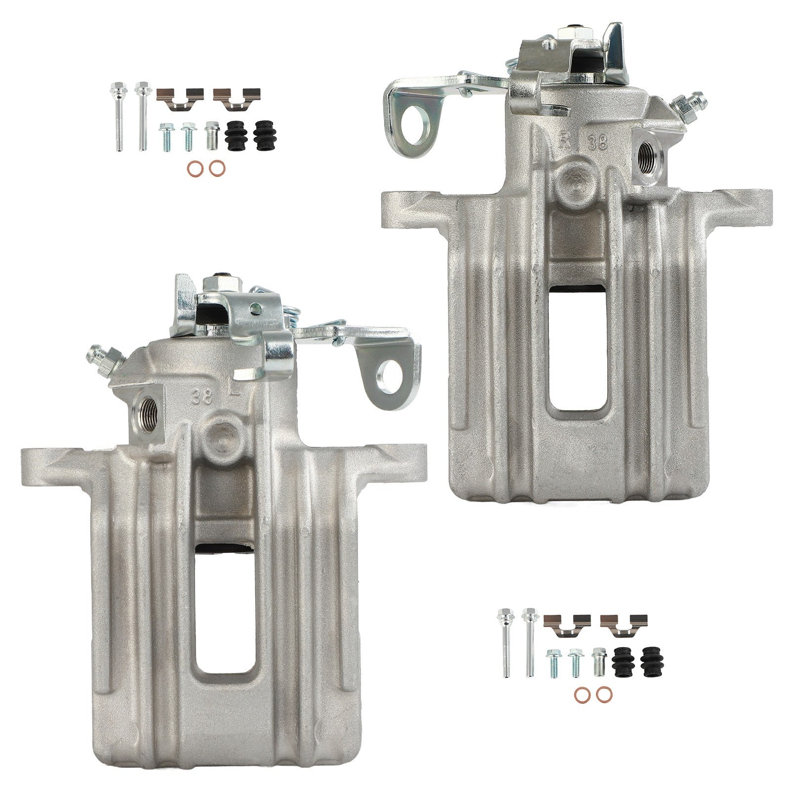 Rear Left Right Brake Calipers 2Pcs For 1999-2003 Audi A3 2000-2006 Audi TT 6B93BC-57