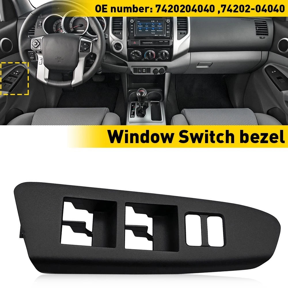 7420204040 FOR TOYOTA TACOMA 4D CAB FRONT LEFT MASTER POWER WINDOW SWITCH EOA 6B93BC-57