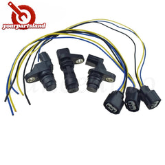 3 Camshaft/Crankshaft Position Sensors & 3 CONNECTORS For Honda CR-V 2007-2009 6B93BC-57