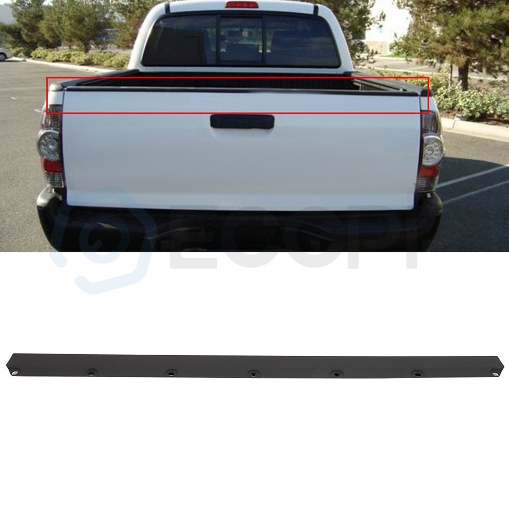 For 2005-2015 Toyota Tacoma Tailgate Moulding Top Cap Protector Spoiler 6B93BC-57