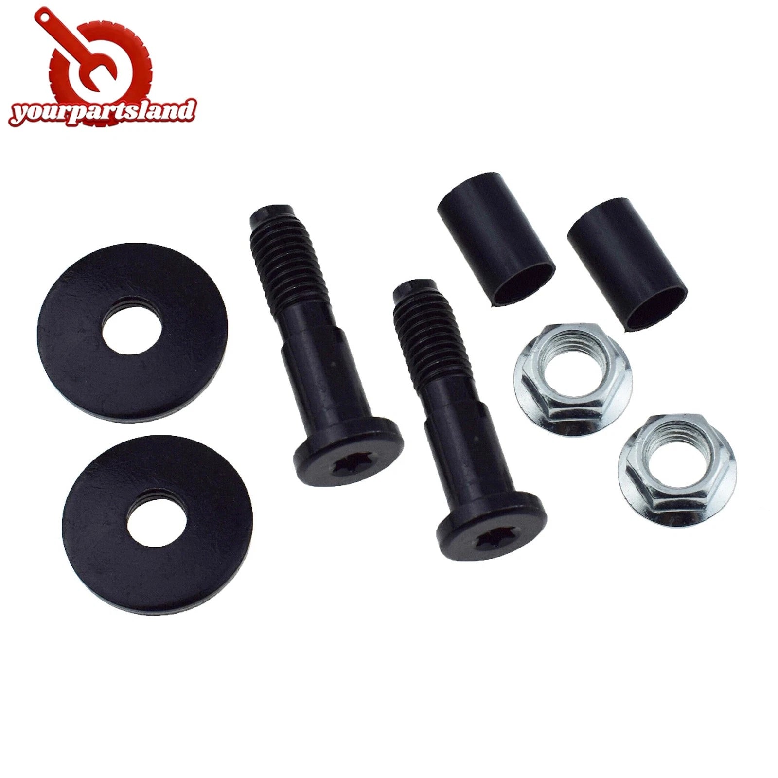 2PCS Tailgate Striker Bolt Replacement for Nissan Navarre d40 pickup titan 6B93BC-57