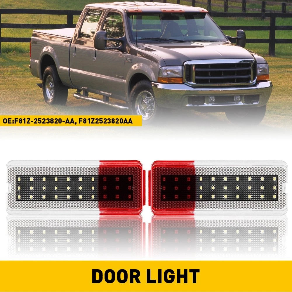 4PCS [BRIGHT] For 2000-2005 Ford Excursion LED Door Panel Lights Courtesy Lamps 6B93BC-57