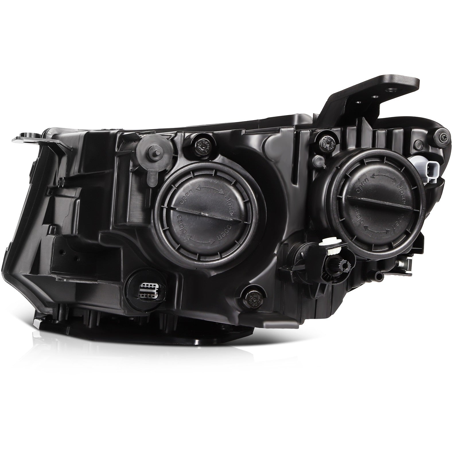 Passenger Side Headlight Assembly For 2017-2021 Jeep Compass Black Housing 6B93BC-57