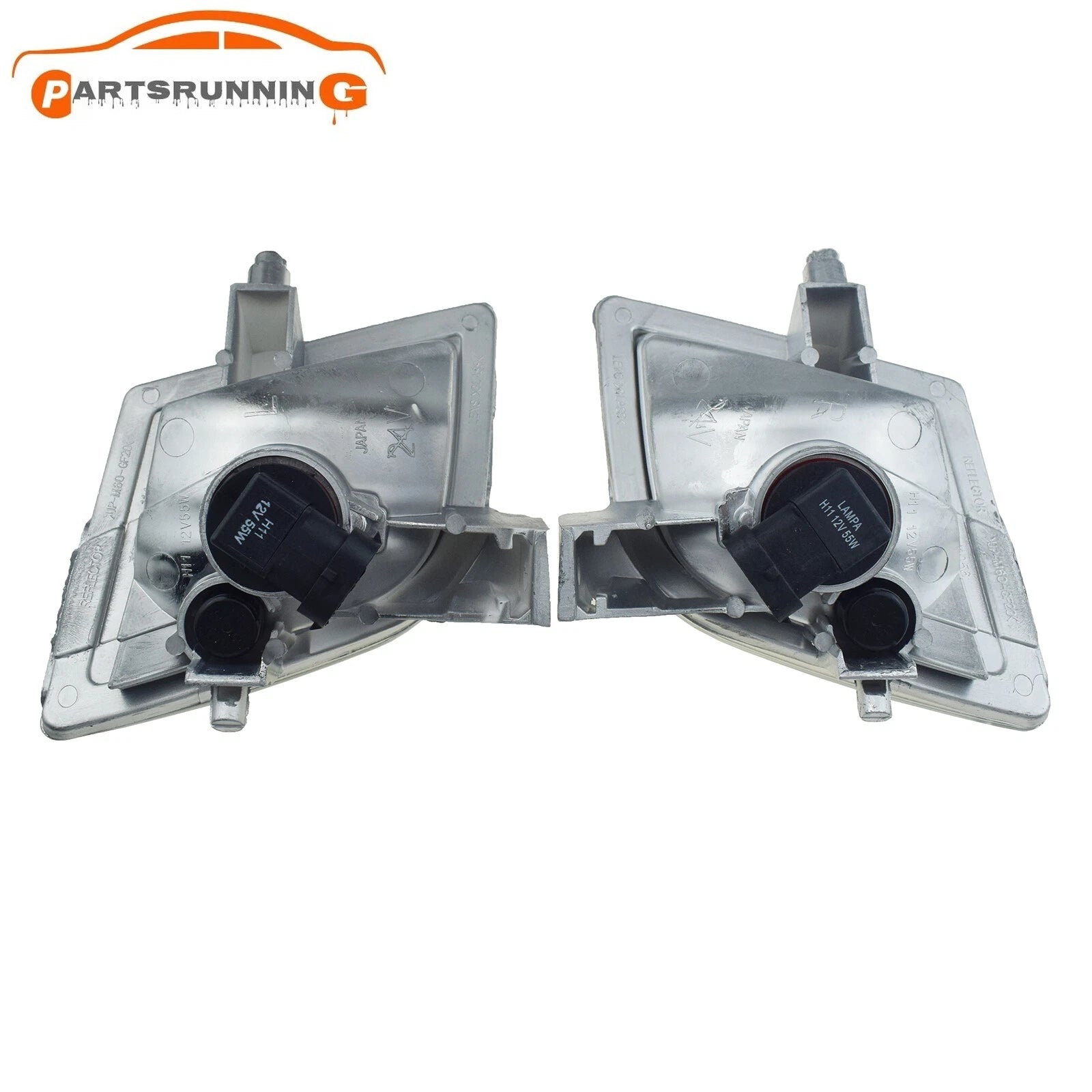 Front Left Right Fog Lamp Light W/ Bulb For 09-10 Mazda 6 GV7D-51-680,GV7D-51690 6B93BC-57