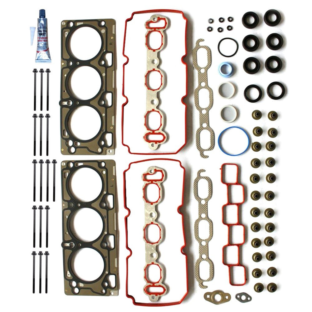 Head Gasket Bolts Set For 2008-2010 Chrysler Town & Country Dodge Nitro 4.0L 6B93BC-57