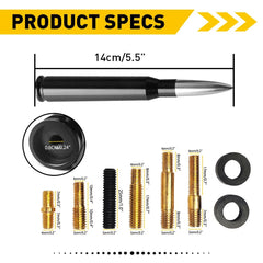 Silver BULLET ANTENNA 50 CAL for 1500/2500/3500/GMC CHEVROLET SILVERADO SIERRA 6B93BC-57