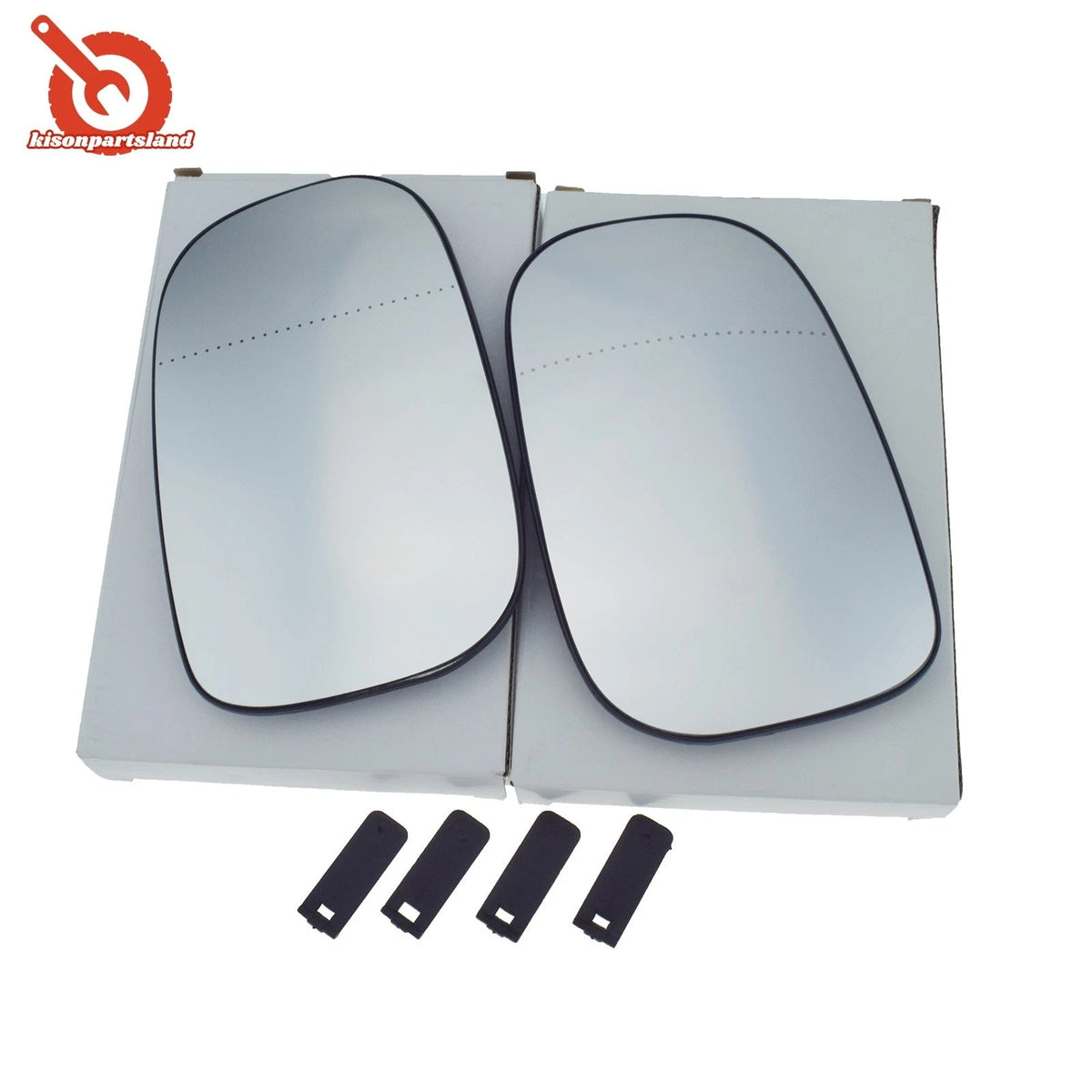 Left Right Heated Mirror Glass w/ Backing for Volvo S80 V60 C30 C70 V70 30762571 6B93BC-57