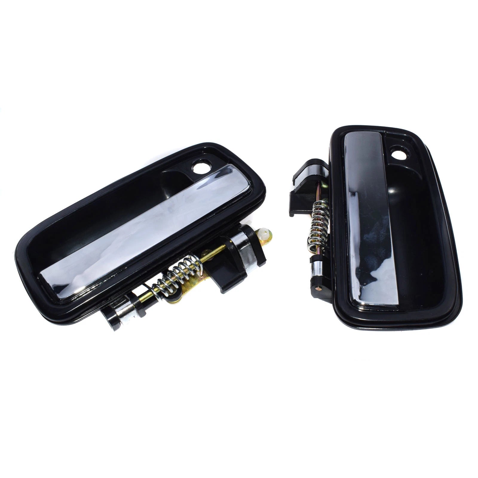 Front Left Right Outside Door Handle For Toyota Tacoma 1995-2004 Chrome Black 6B93BC-57
