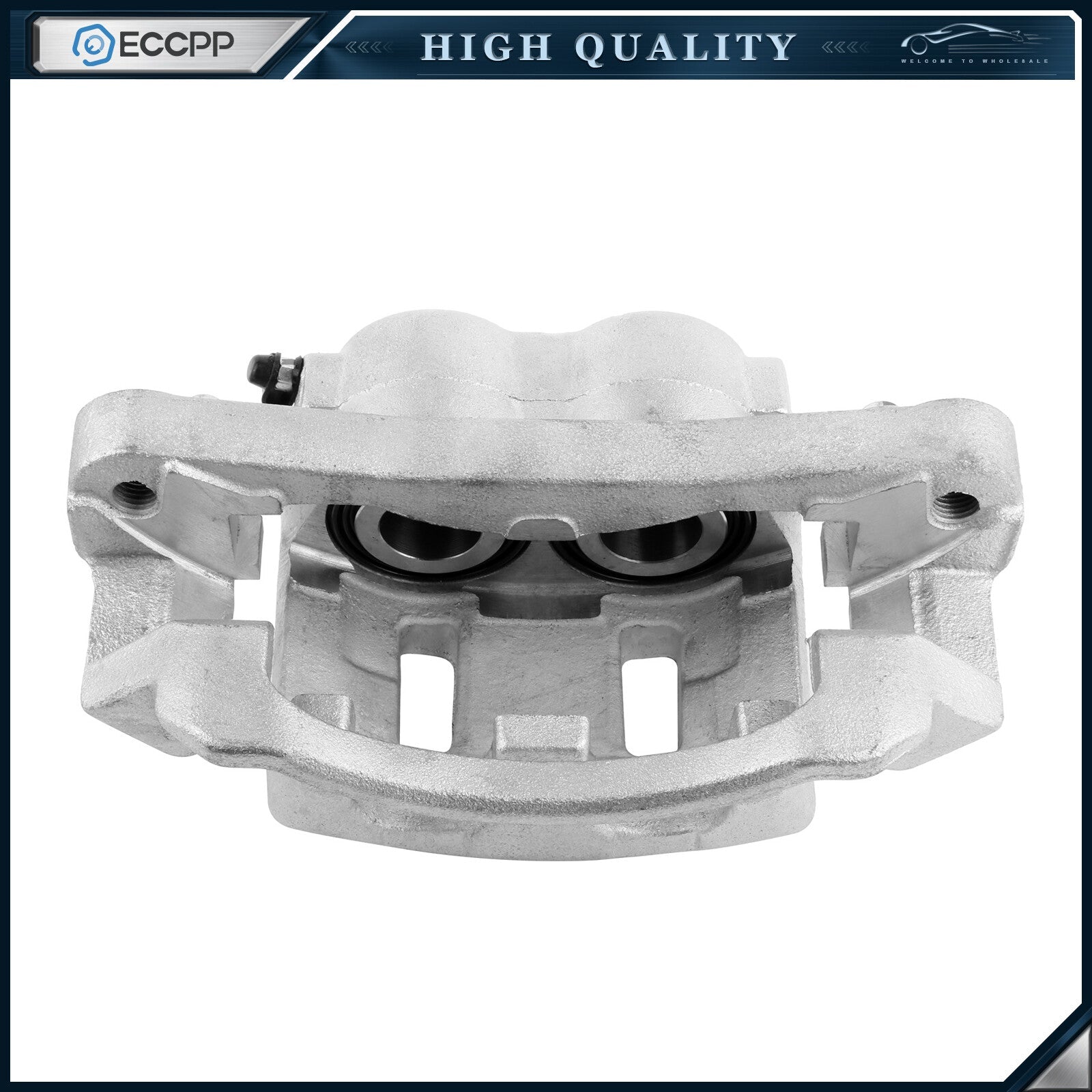 Front Rear Brake Calipers 4Pcs  Zinc For 2000-2004 Ford F-250 Super Duty 6B93BC-57