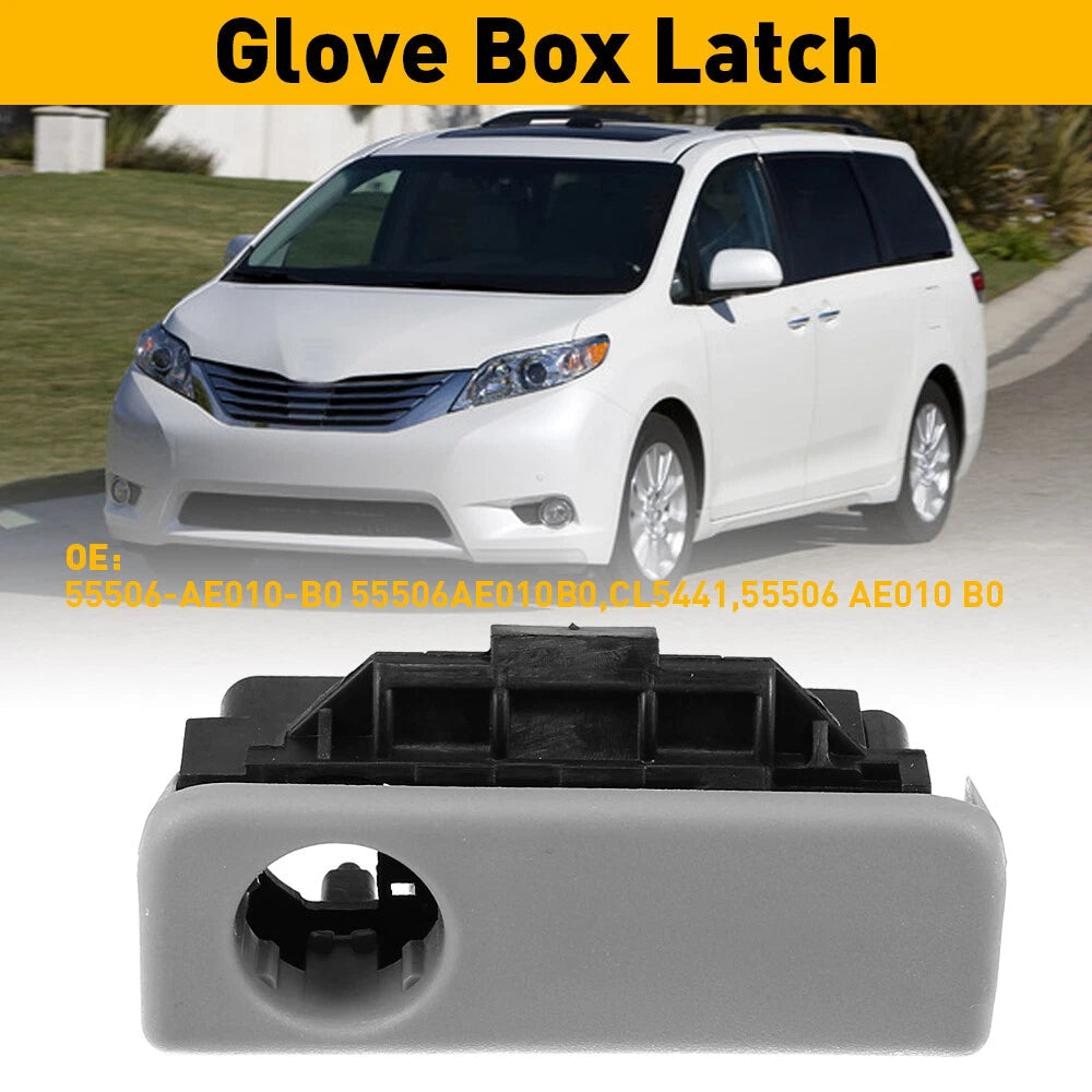 For 2004-10 Toyota SIENNA Glove Box Lock Color Stone OEM 55506AE010B0 EA 6B93BC-57