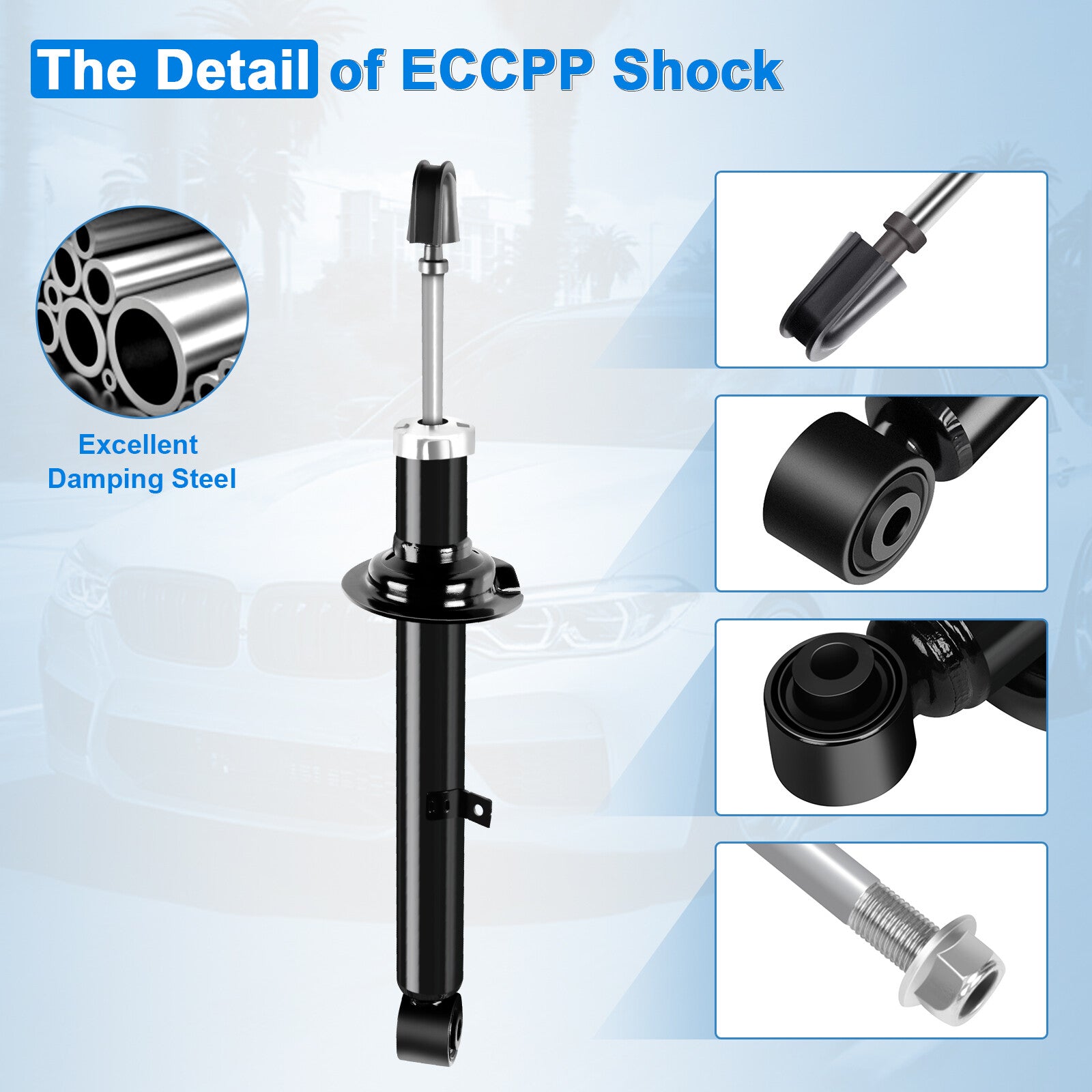 Front Rear Struts Shocks For 2006-2013 LEXUS IS250 IS350 RWD Left Right 6B93BC-57