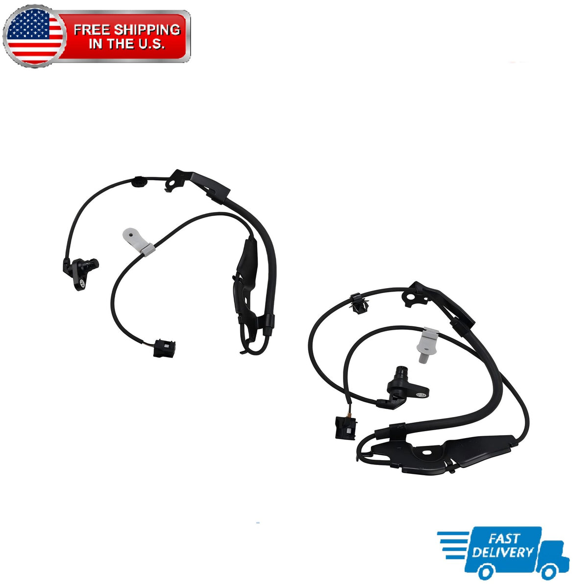 2Pcs ABS Wheel Sensor Front Right & Left For Toyota Camry 2012-2016 AVALON 13-18