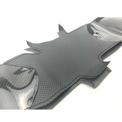 Carbon Fiber&Suede Leather Steering Wheel Sewing Wrap For Mercedes Benz A-Class