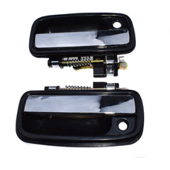 Front Left Right Outside Door Handle For Toyota Tacoma 1995-2004 Chrome Black 6B93BC-57