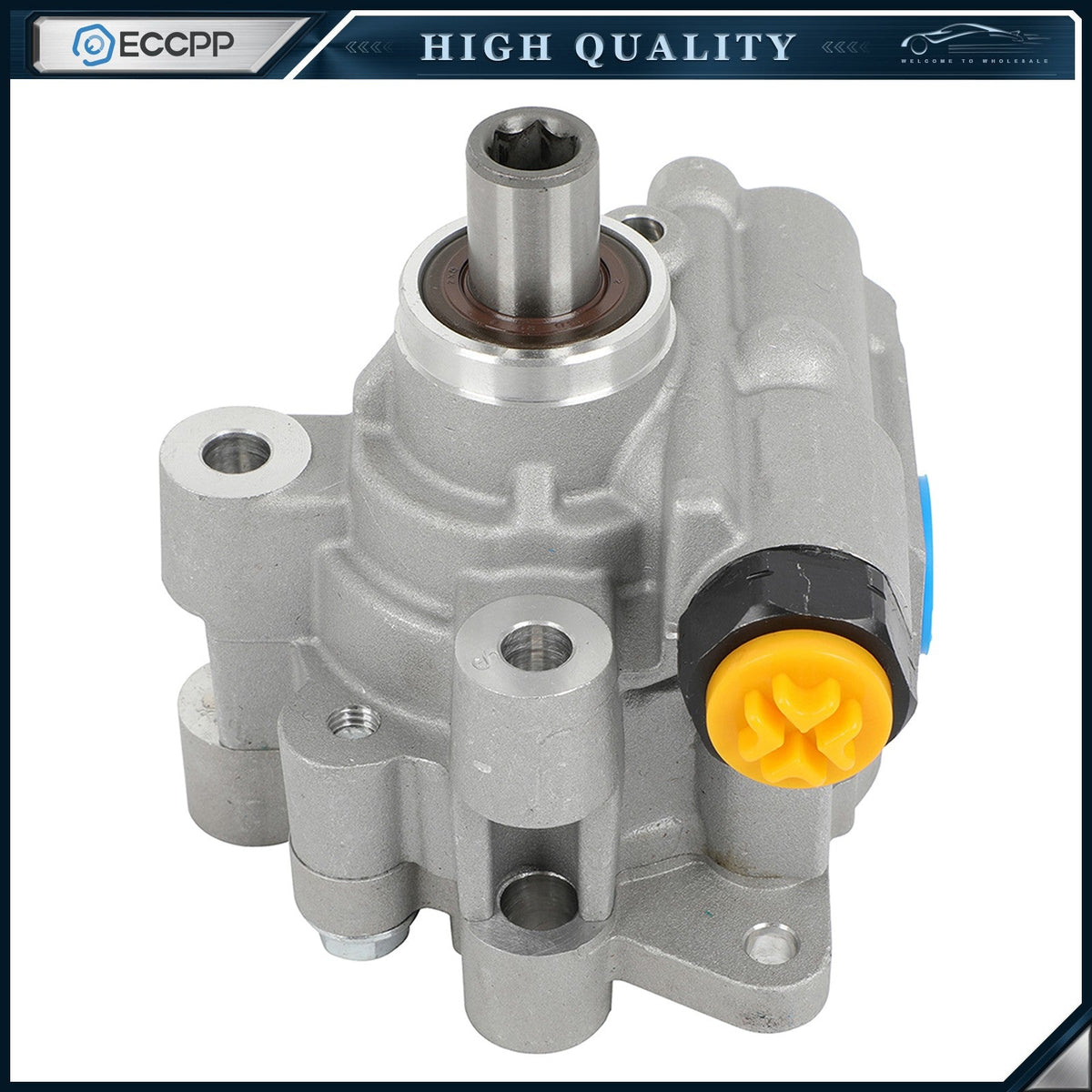Power Steering Pump For 2006-2010 Jeep Grand Cherokee Commander 3.7L V6 4.7L V8 6B93BC-57