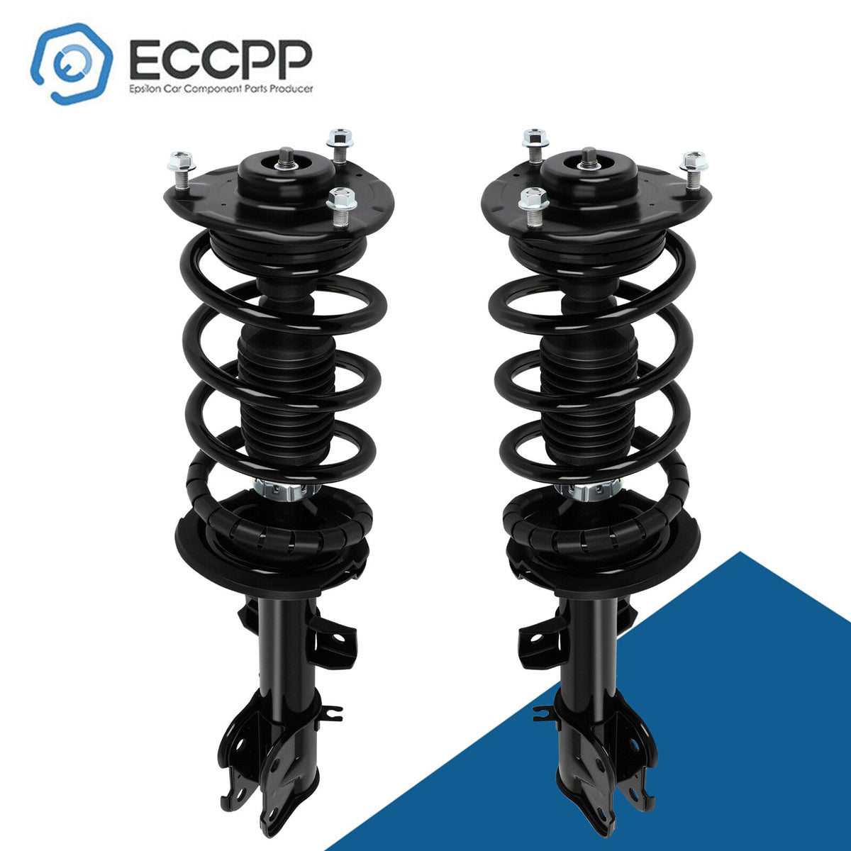 2x Complete Strut & Coil Spring Assembly for Kia Sorento 2011-2013 L4 V6 Front 6B93BC-57