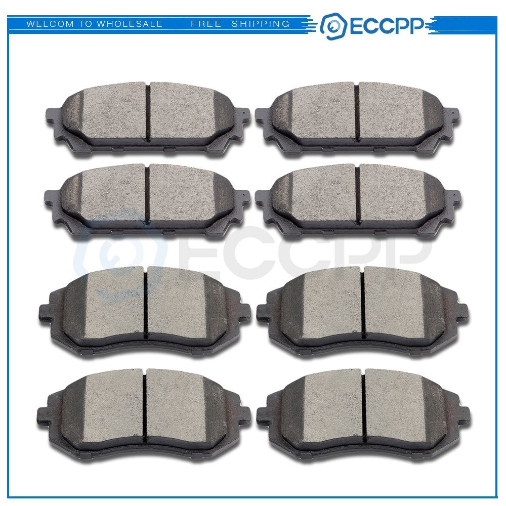 Front And Rear Premium Ceramic Brake Pads For Saab 9-2X Subaru Forester Impreza KOEEP