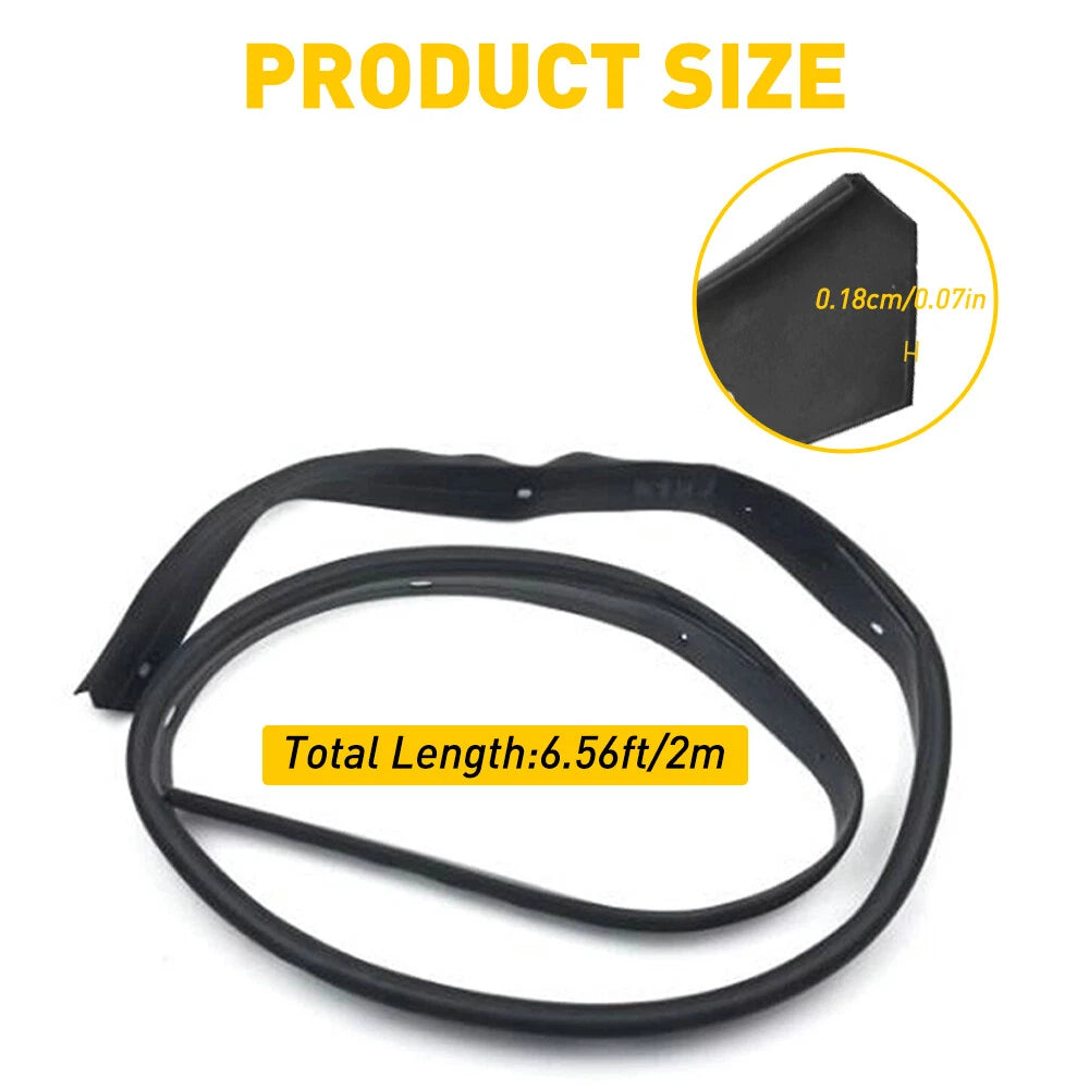 Hood Seal Gasket Rubber Replacement For 2016-2019 Honda Civic OE#74146-TBA-A01 A 6B93BC-57