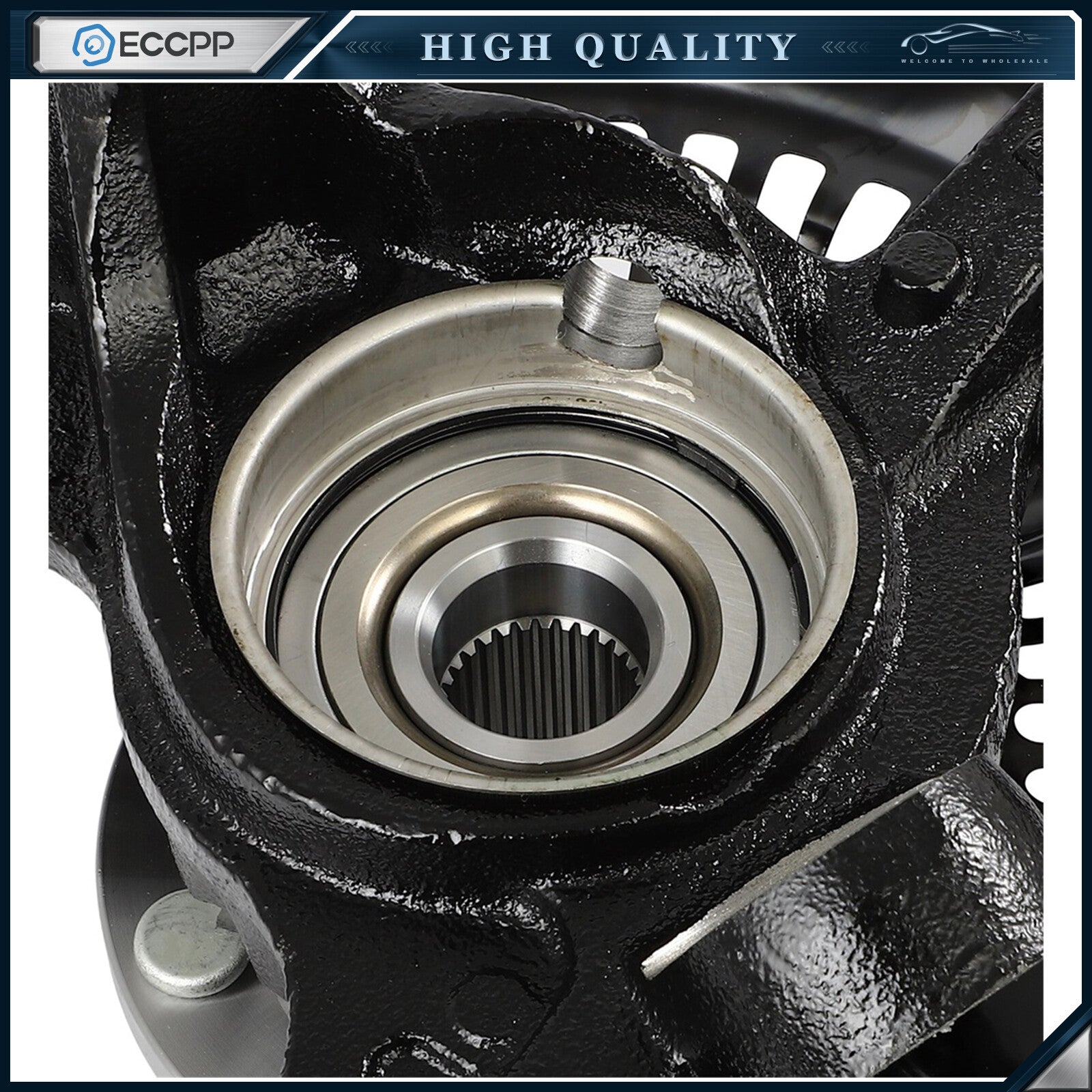 1Pc Front Right Wheel Hub Bearing Knuckle For Toyota Highlander FWD 2008-2017 KOEEP