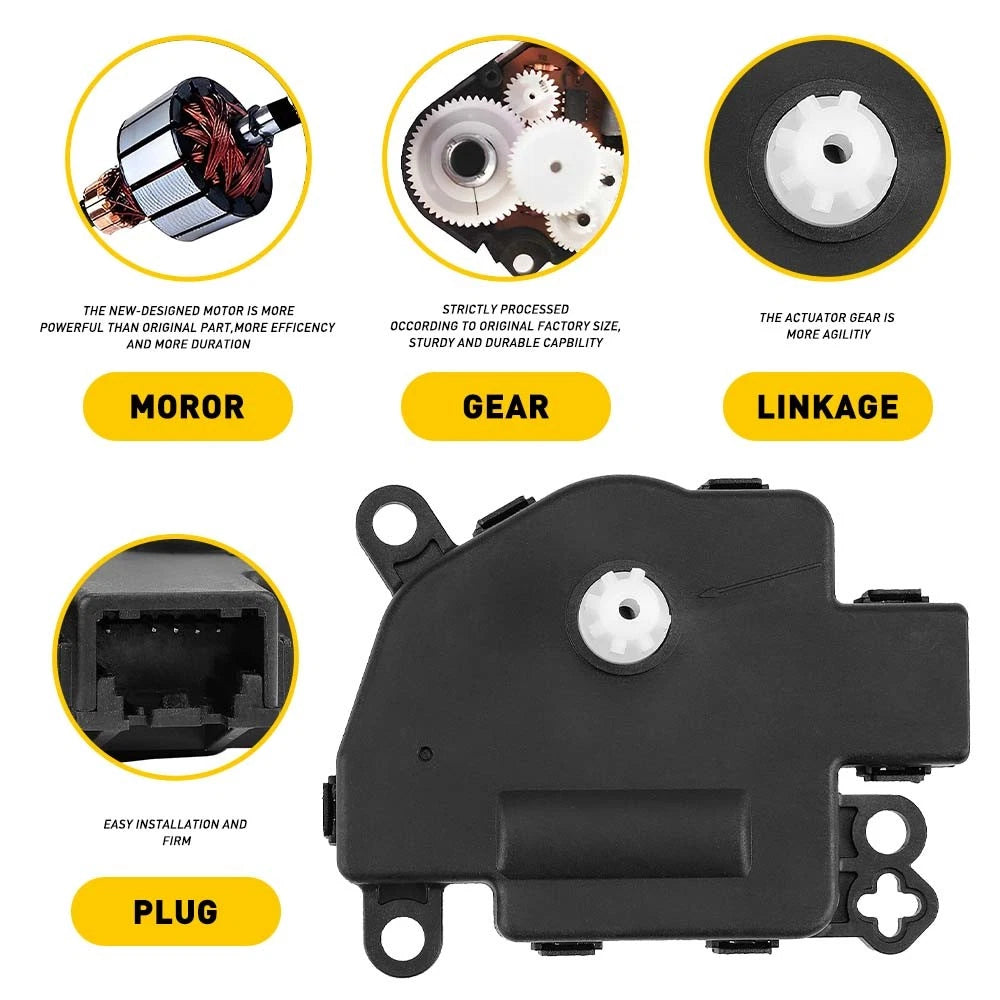 For 2008-2012 Ford Escape Heater Blend Door Actuator Main Mode Temperature EOA 6B93BC-57