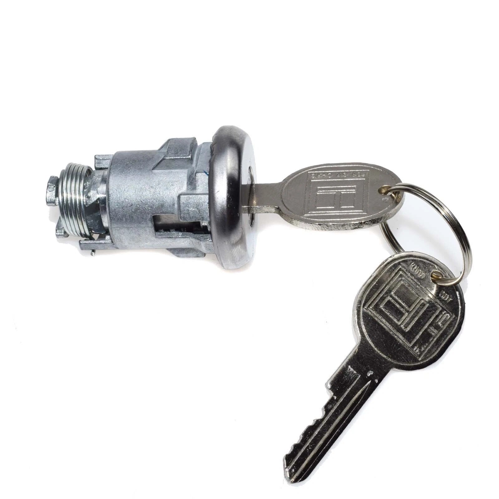 Trunk Boot Key Lock Cylinder with 2 Keys for Chevrolet GM 605533 TL1575 6B93BC-57