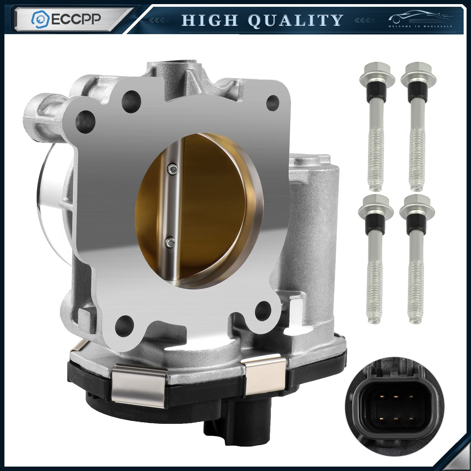 For Chevrolet Cobalt L4 2.2L 2010 2009 2008 2007 Throttle Body 12625334 6B93BC-57