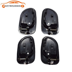 Black Front Rear Left Right Interior Door Handle For Hyundai Accent 1995-1999 6B93BC-57