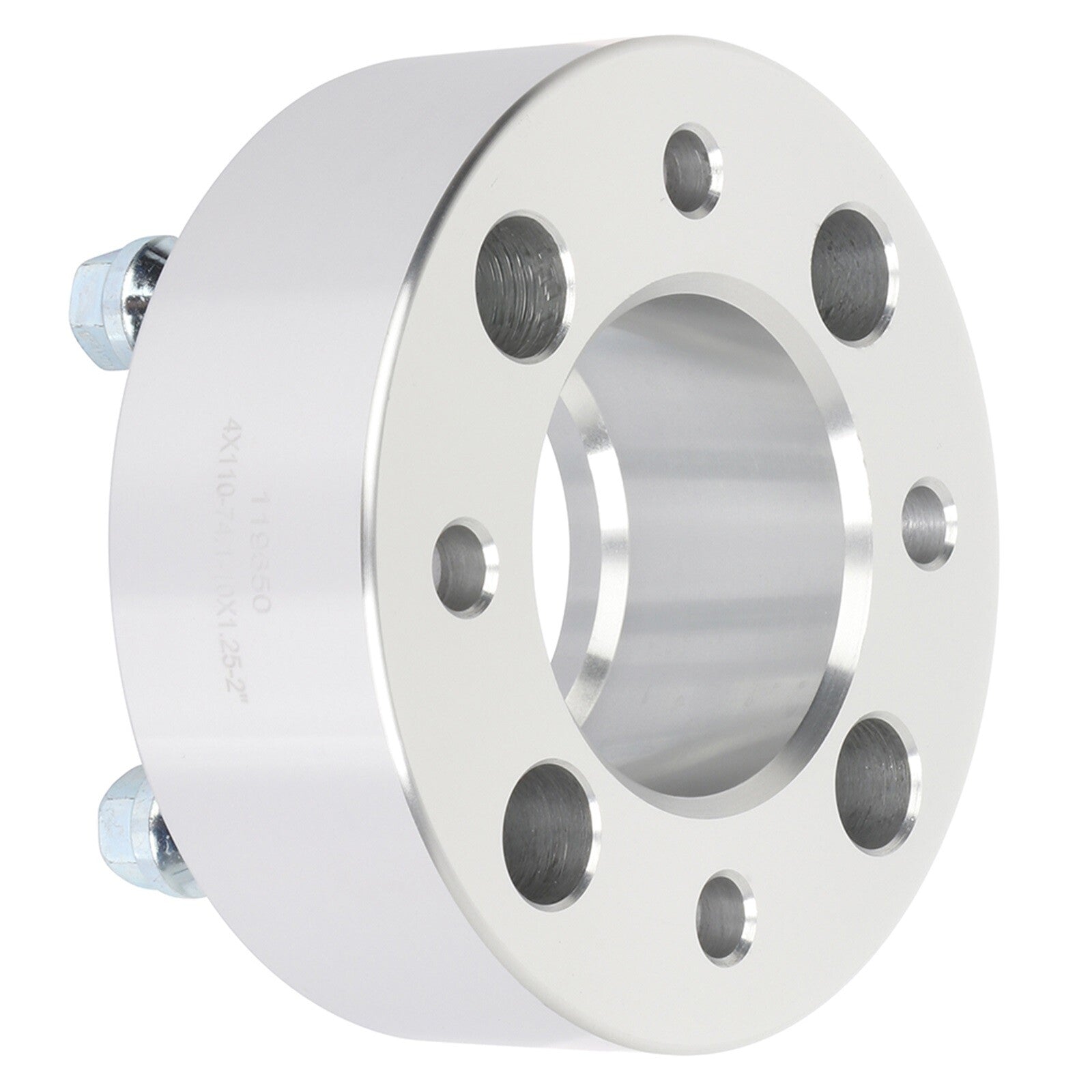 2 Pcs 2" ATV Hub Centric Wheel Spacers 4/110 For Honda Yamaha w/ 10x1.25 Studs 6B93BC-57