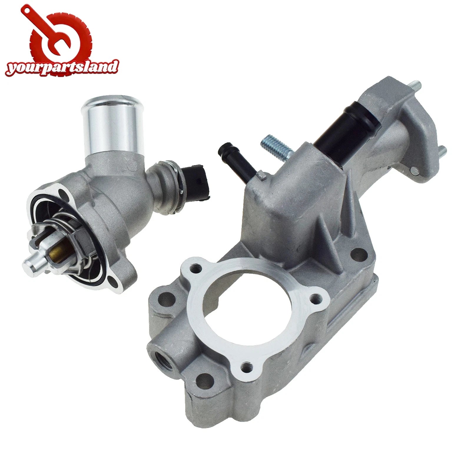 Coolant Thermostat Housing For Chevrolet Spark M300 2010-2015 96437895 96988257 6B93BC-57