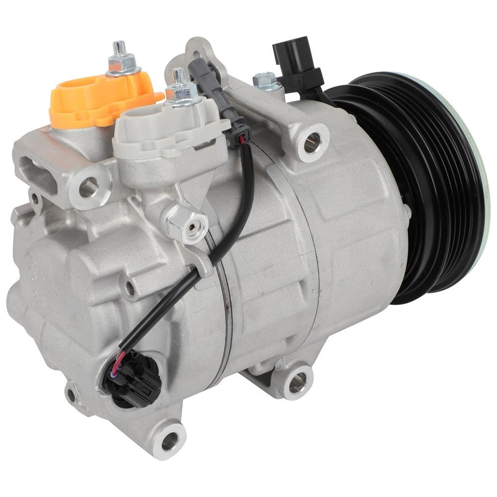 A/C Compressor with 4-Groove Pulley for Ford EcoSport 2018 2019-2022 2.0L 6B93BC-57