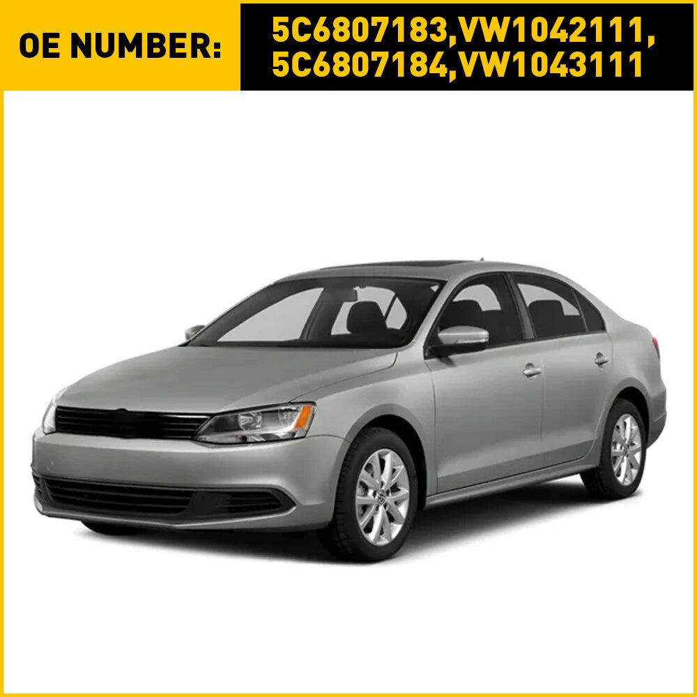 Bumper Bracket Fit For 2011-2014 Volkswagen Jetta Front Driver & Passenger Side 6B93BC-57