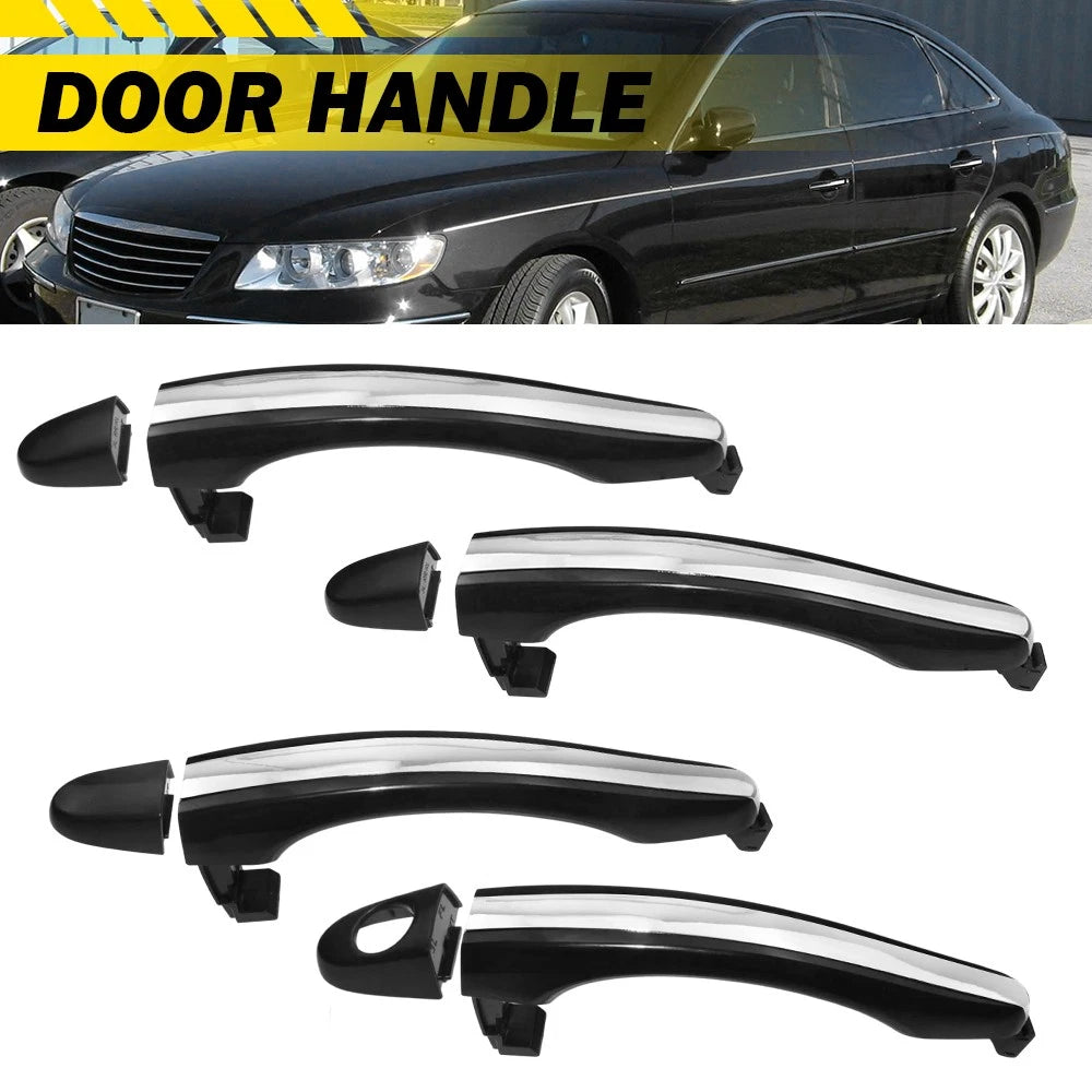4pcs For 2006-2011 Hyundai Azera Front Rear LH+RH Primed Outside Door Handle EOA 6B93BC-57