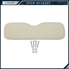 For EZGO TXT White Golf Cart Front Backrest Eco-friendly leather