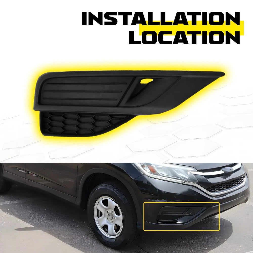 For 2015-2016 Honda CR-V Front Bumper Fog Light Cover Bezel Passenger Right EOA 6B93BC-57