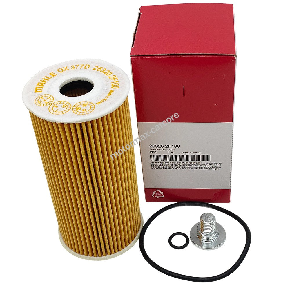 4x Service Kit- Oil Filter Diesel R-Engine 263202F100 For Hyundai Kia 2.0L 2.2L 6B93BC-57